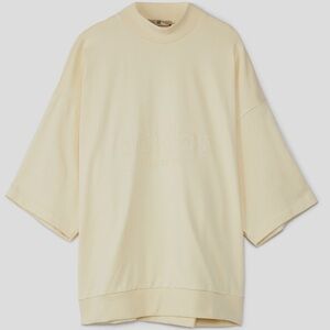 Fear of God x Adidas Athletics Heavy Jersey 3/4 Mock Tee Men’s XXL